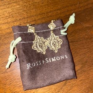 Ross + Simons Gold Dangle Earrings